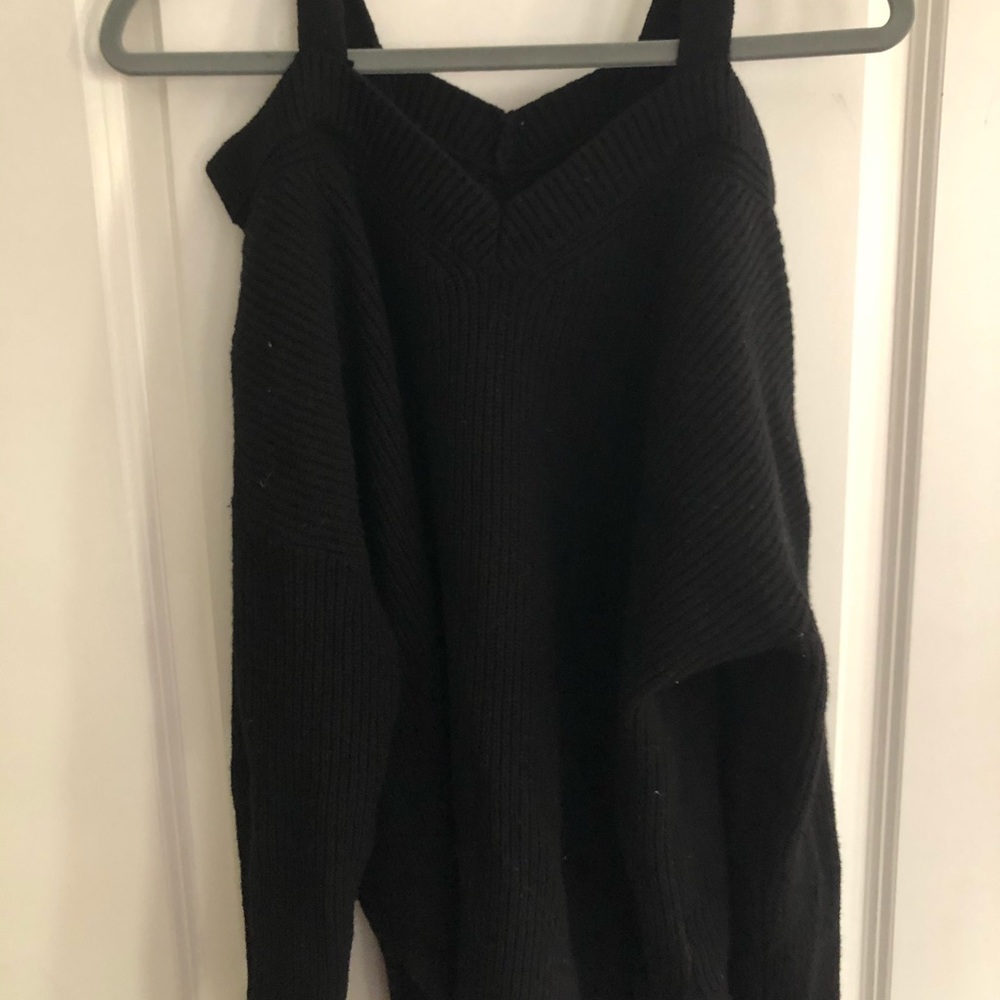 AllSaints black off the shoulder sweater